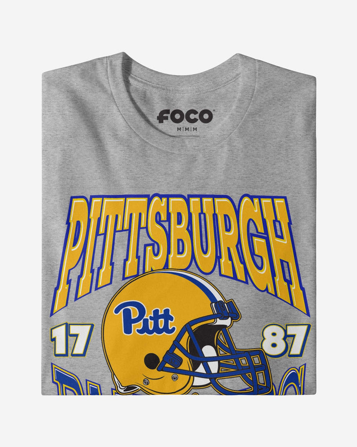 Pittsburgh Panthers Classic Team Helmet T-Shirt FOCO - FOCO.com