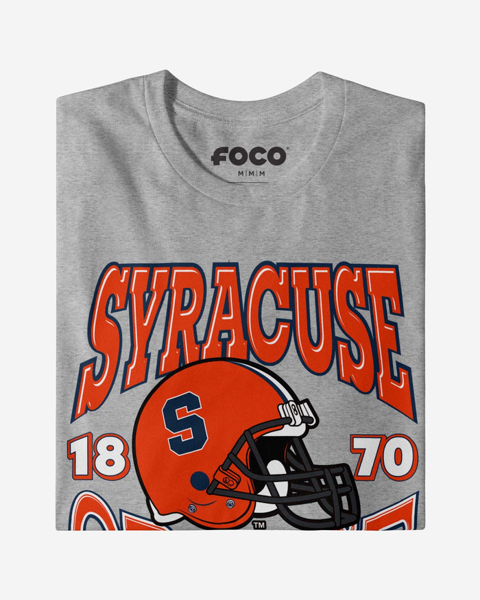 Syracuse Orange Classic Team Helmet T-Shirt FOCO - FOCO.com