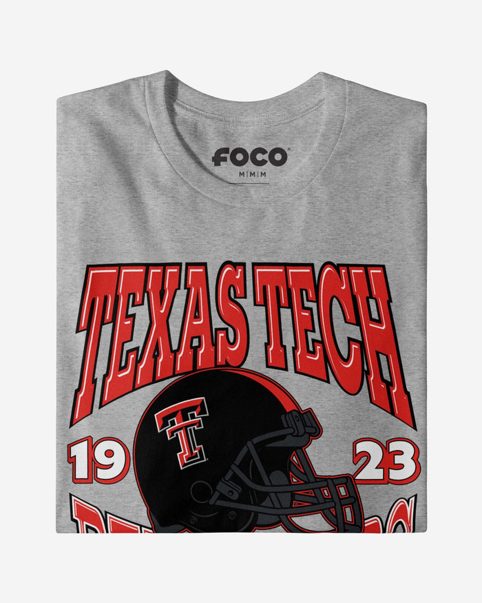 Texas Tech Red Raiders Classic Team Helmet T-Shirt FOCO - FOCO.com