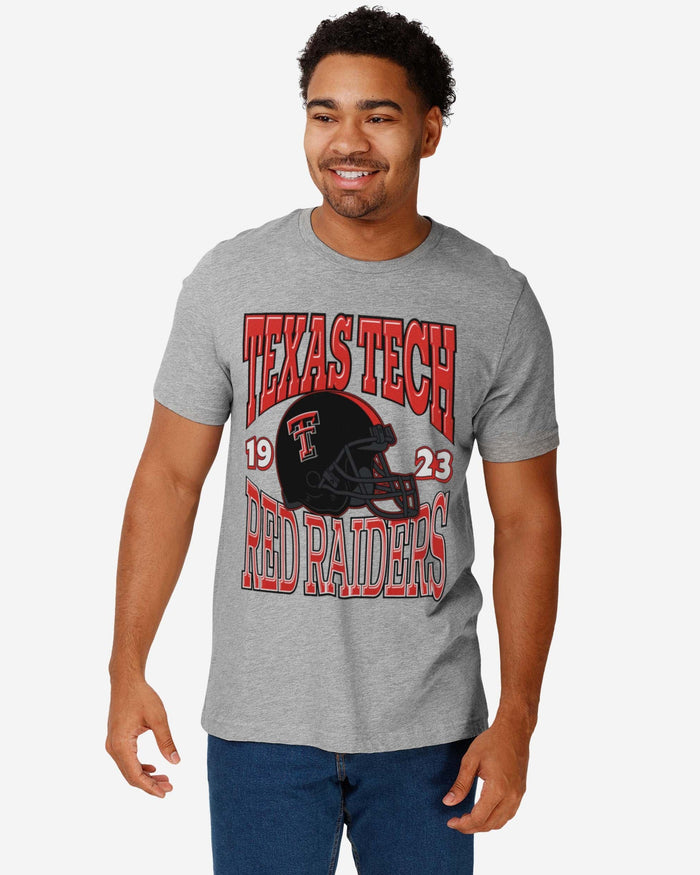 Texas Tech Red Raiders Classic Team Helmet T-Shirt FOCO - FOCO.com