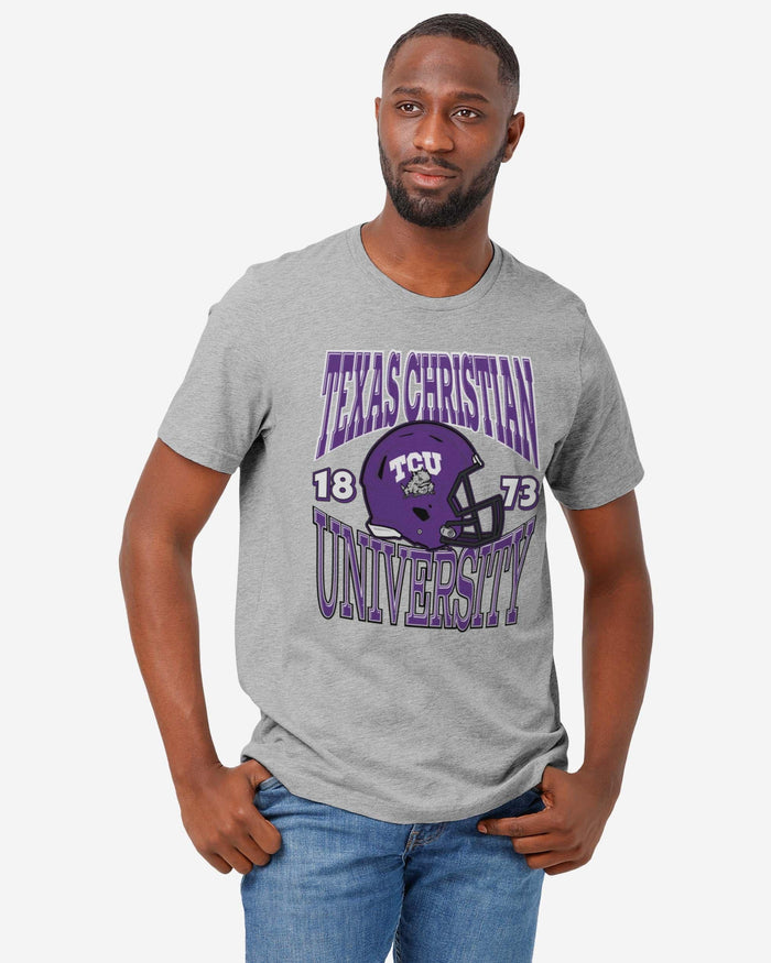 TCU Horned Frogs Classic Team Helmet T-Shirt FOCO - FOCO.com