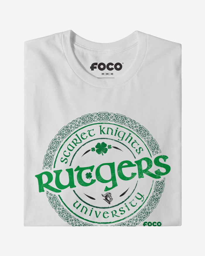 Rutgers Scarlet Knights Clover Crest T-Shirt FOCO - FOCO.com
