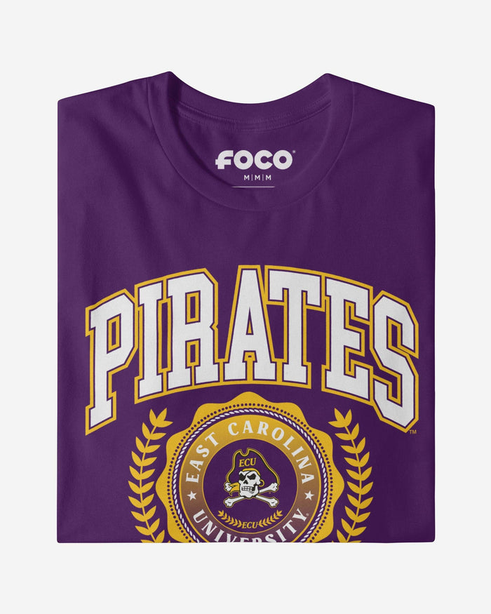 East Carolina Pirates Team Crest T-Shirt FOCO - FOCO.com