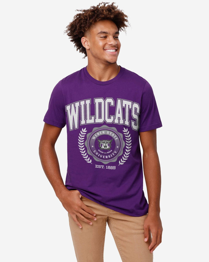 Weber State Wildcats Team Crest T-Shirt FOCO - FOCO.com