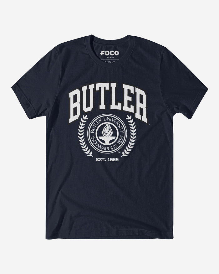 Butler Bulldogs Team Crest T-Shirt FOCO Navy S - FOCO.com