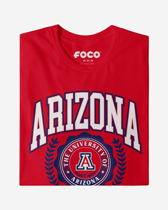 Arizona Wildcats Team Crest T-Shirt FOCO - FOCO.com