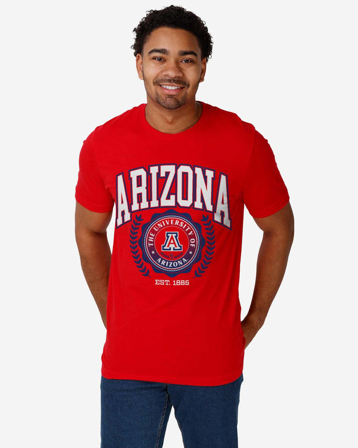 Arizona Wildcats Team Crest T-Shirt FOCO - FOCO.com