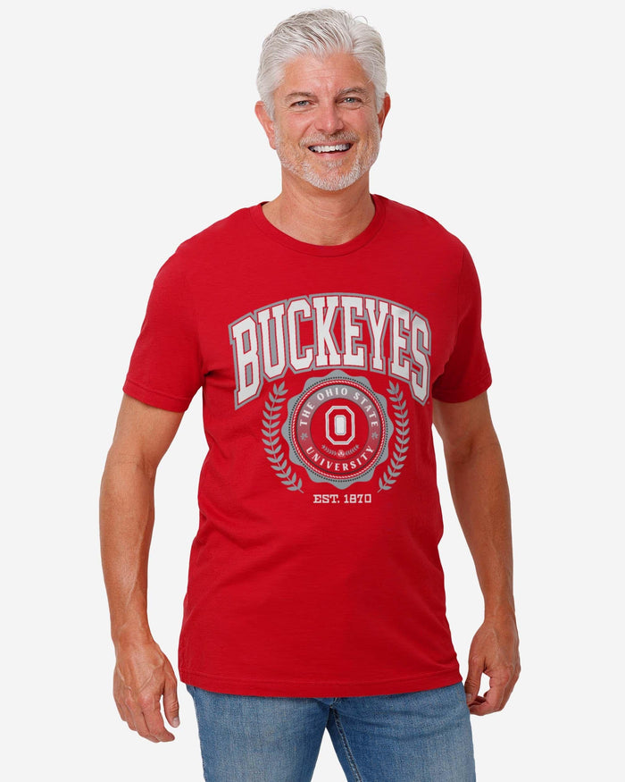 Ohio State Buckeyes Team Crest T-Shirt FOCO - FOCO.com