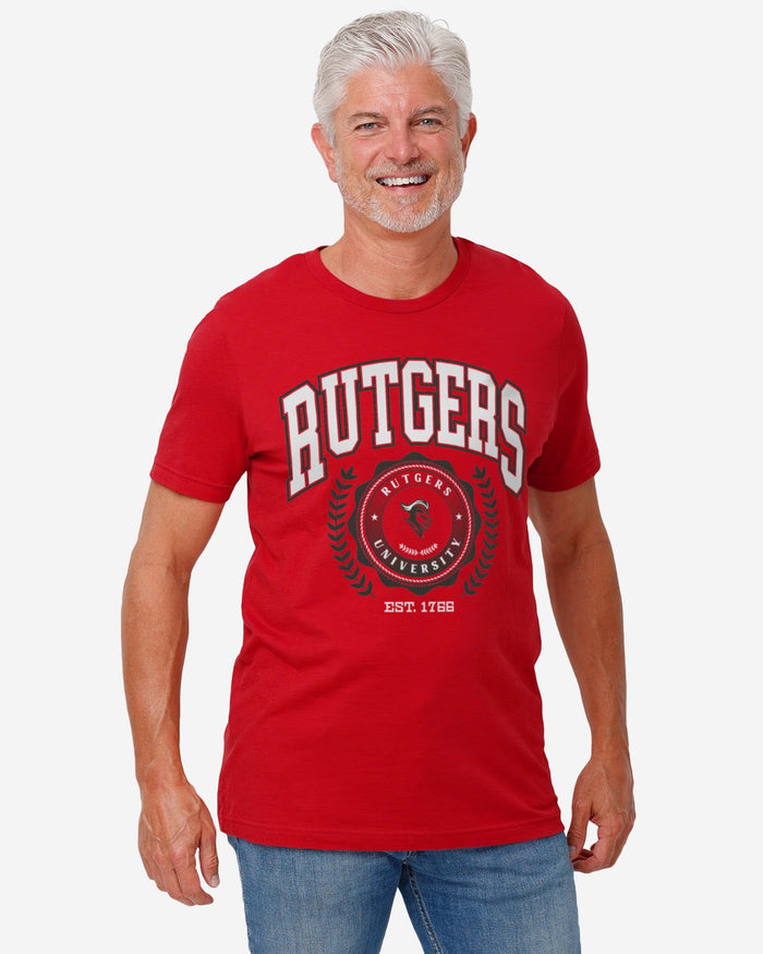 Rutgers Scarlet Knights Team Crest T-Shirt FOCO - FOCO.com