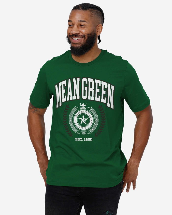 North Texas Mean Green Team Crest T-Shirt FOCO - FOCO.com