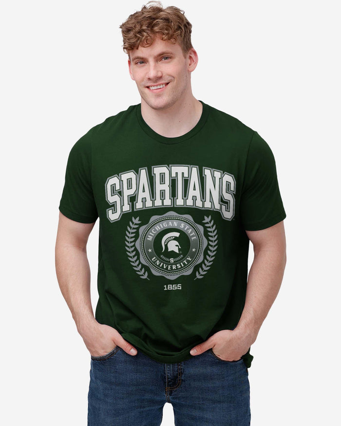 Michigan State Spartans Team Crest T-Shirt FOCO - FOCO.com