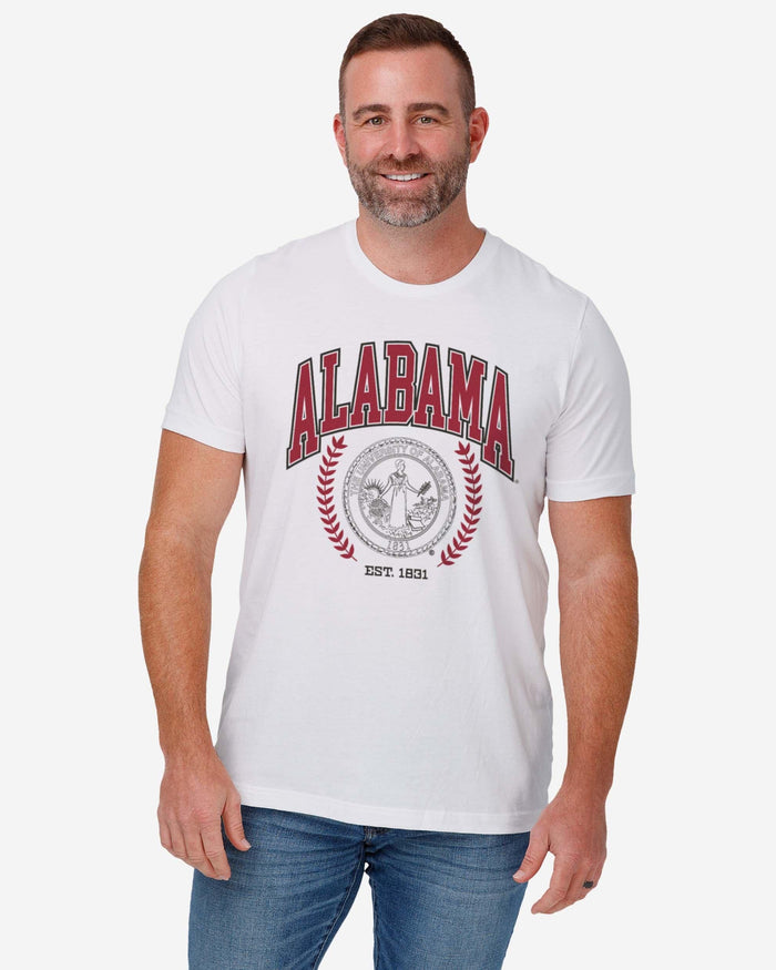 Alabama Crimson Tide Team Crest T-Shirt FOCO - FOCO.com