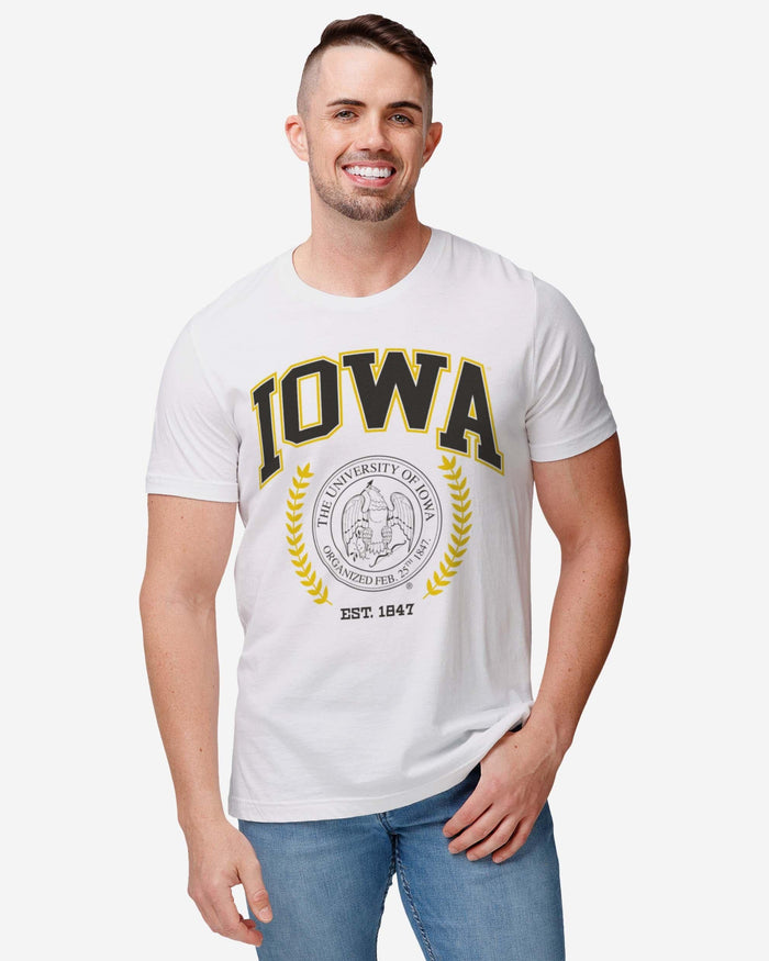 Iowa Hawkeyes Team Crest T-Shirt FOCO - FOCO.com