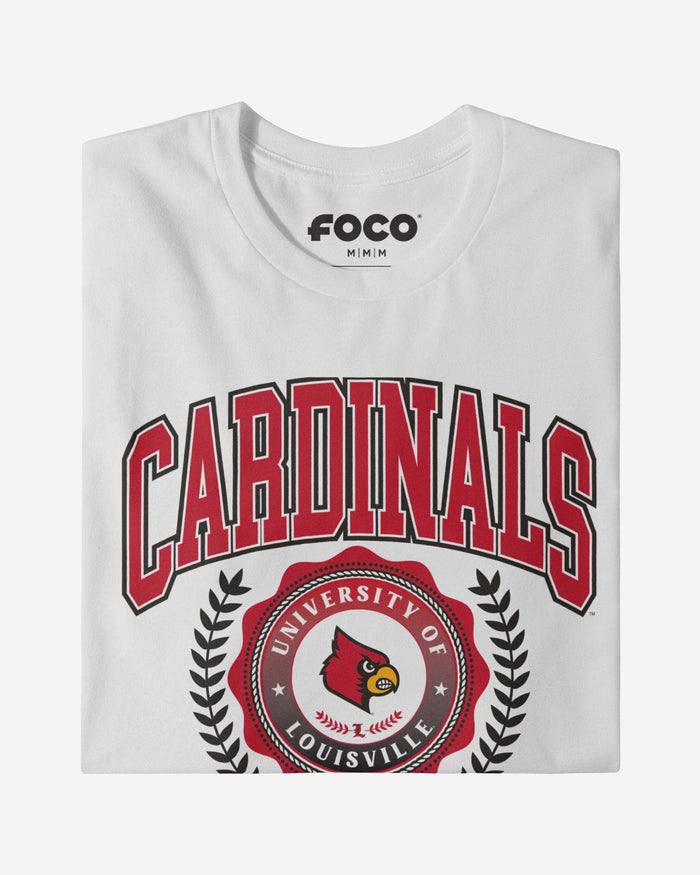 Louisville Cardinals Team Crest T-Shirt FOCO - FOCO.com