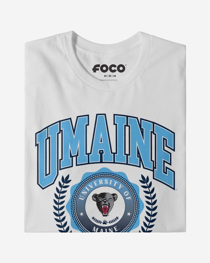 Maine Black Bears Team Crest T-Shirt FOCO - FOCO.com