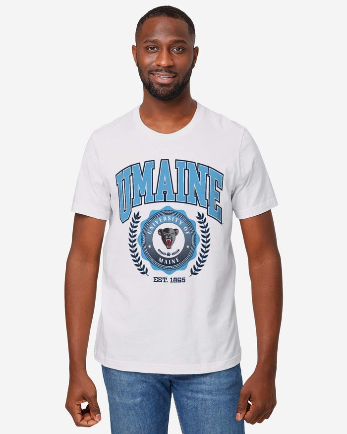 Maine Black Bears Team Crest T-Shirt FOCO - FOCO.com