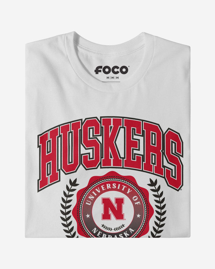 Nebraska Cornhuskers Team Crest T-Shirt FOCO - FOCO.com