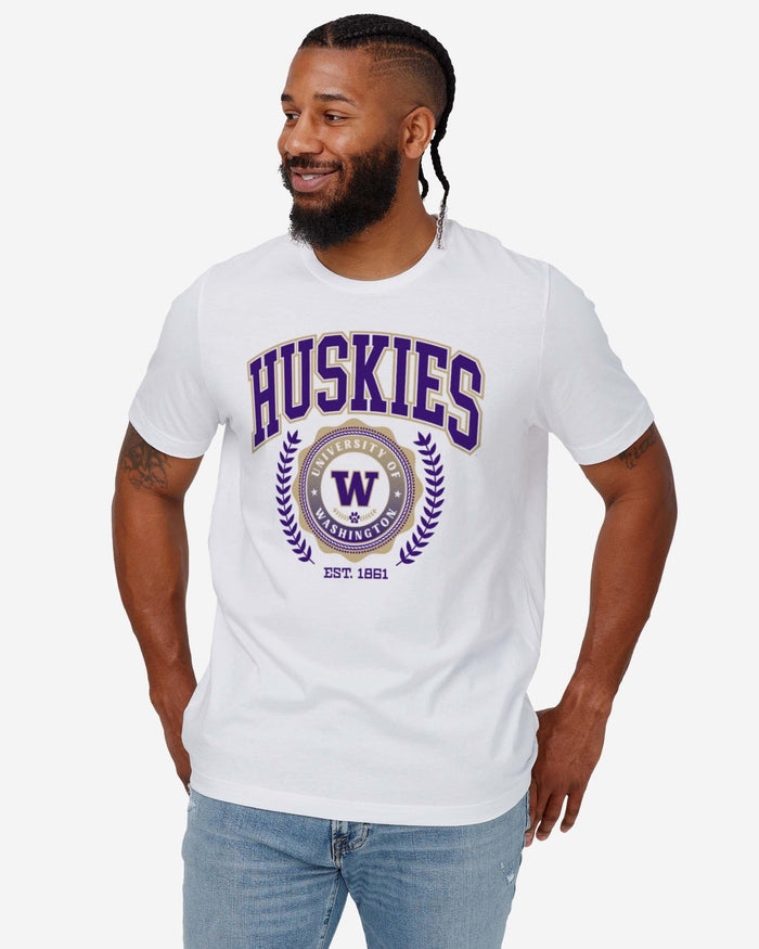 Washington Huskies Team Crest T-Shirt FOCO - FOCO.com