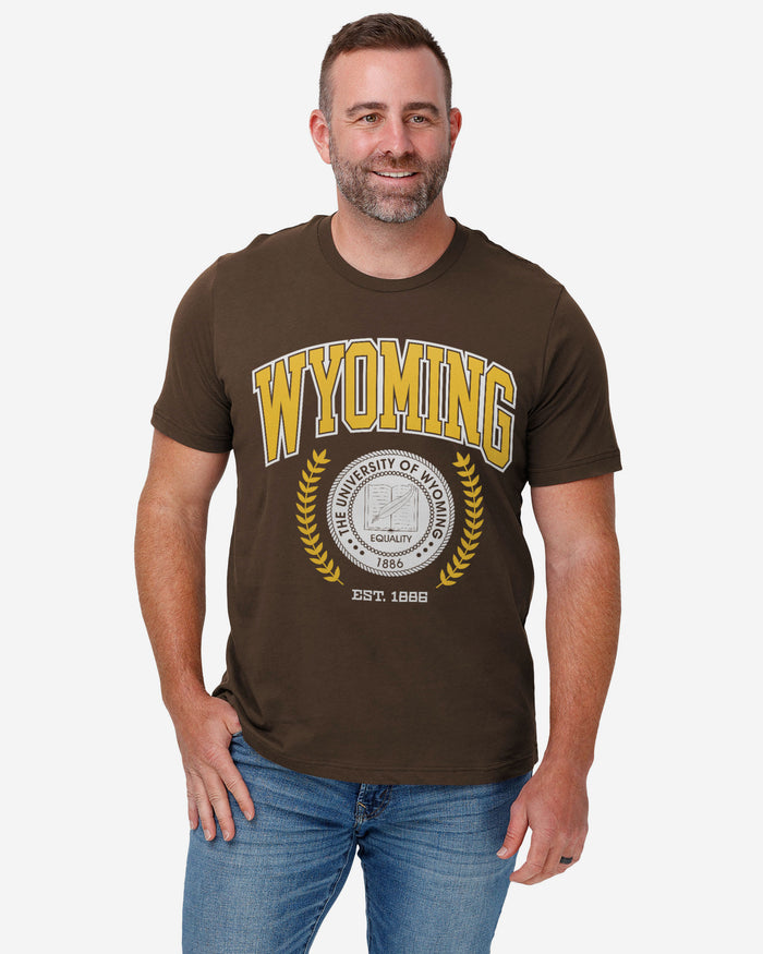 Wyoming Cowboys Team Crest T-Shirt FOCO - FOCO.com