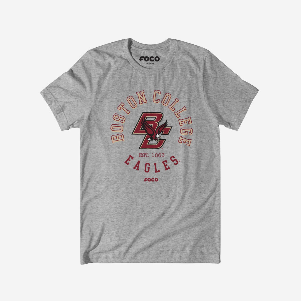 Boston College Eagles Circle Vintage T-Shirt FOCO S - FOCO.com