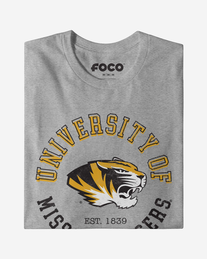 Missouri Tigers Circle Vintage T-Shirt FOCO - FOCO.com