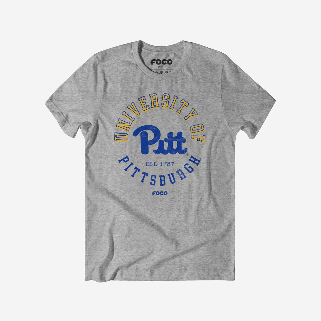 Pittsburgh Panthers Circle Vintage T-Shirt FOCO S - FOCO.com