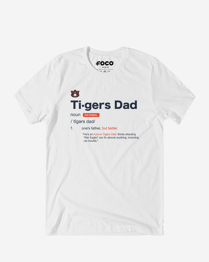 Auburn Tigers Dad Definition T-Shirt FOCO S - FOCO.com