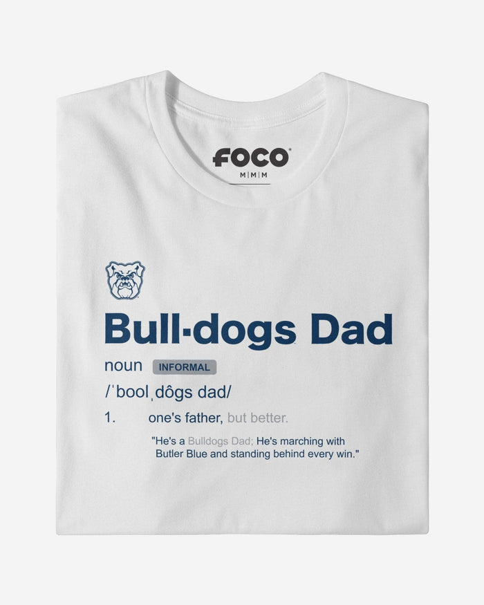 Butler Bulldogs Dad Definition T-Shirt FOCO S - FOCO.com