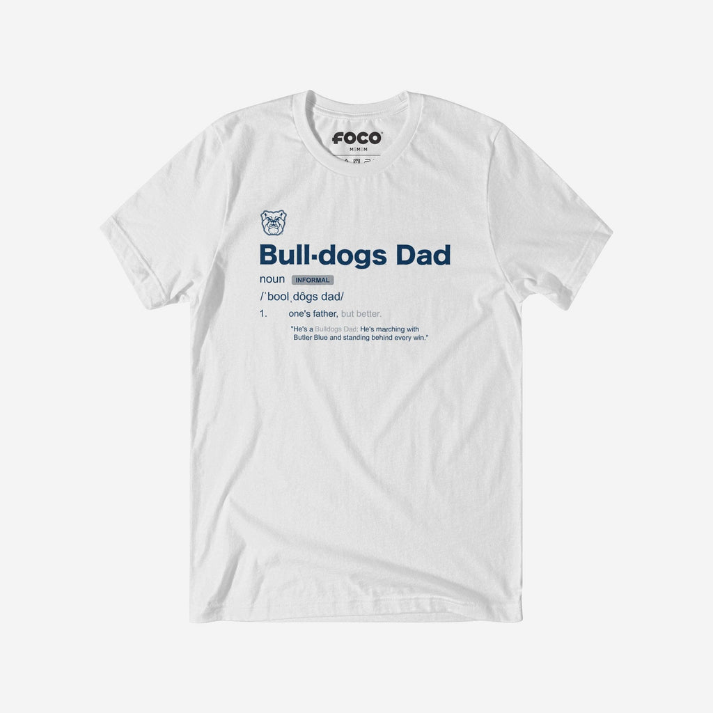 Butler Bulldogs Dad Definition T-Shirt FOCO S - FOCO.com