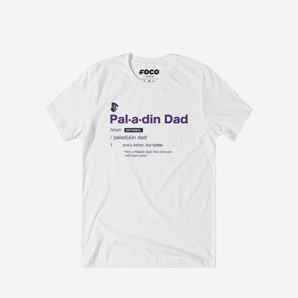 Furman Paladins Dad Definition T-Shirt FOCO S - FOCO.com