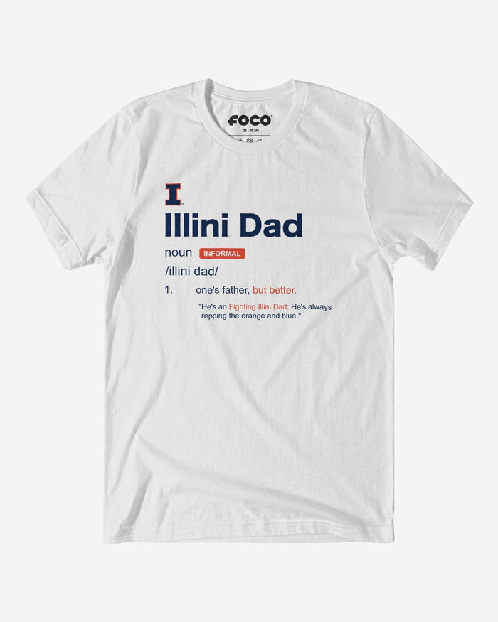 Illinois Fighting Illini Dad Definition T-Shirt