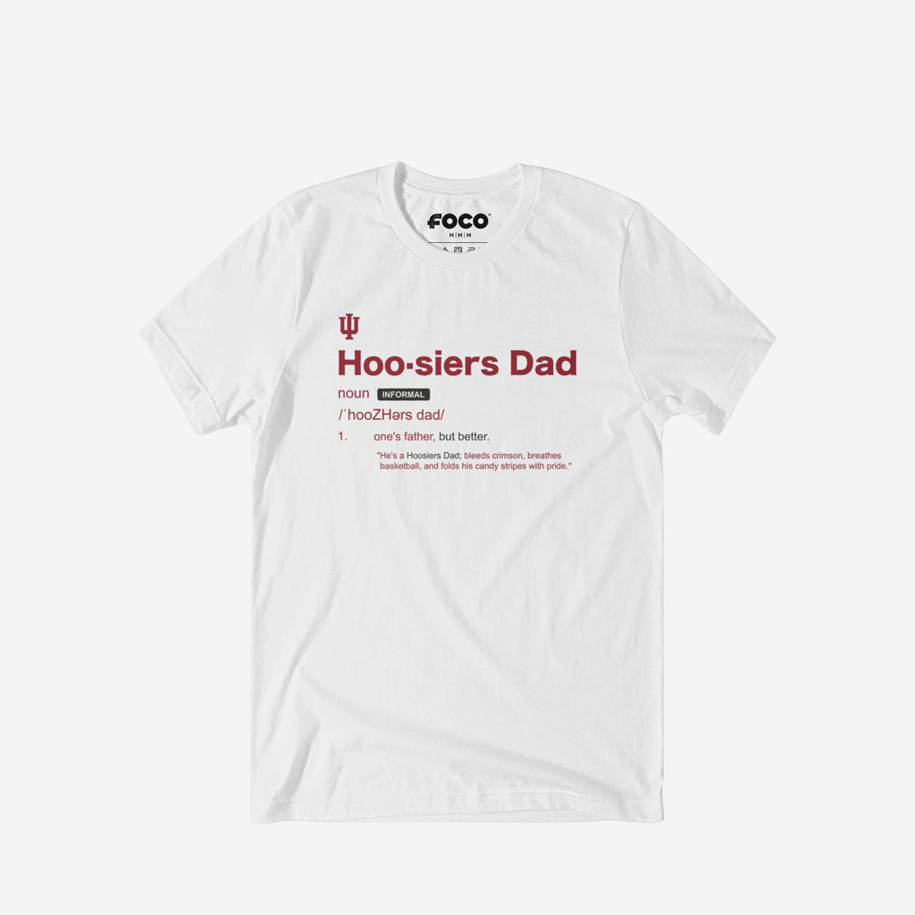 Indiana Hoosiers Dad Definition T-Shirt FOCO S - FOCO.com