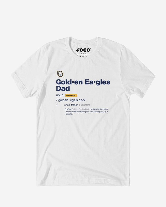 Marquette Golden Eagles Dad Definition T-Shirt FOCO S - FOCO.com