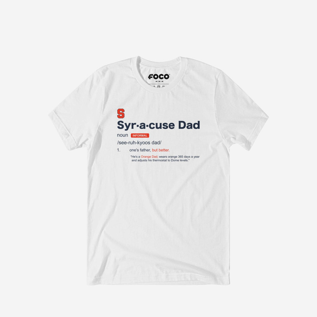 Syracuse Orange Dad Definition T-Shirt FOCO S - FOCO.com