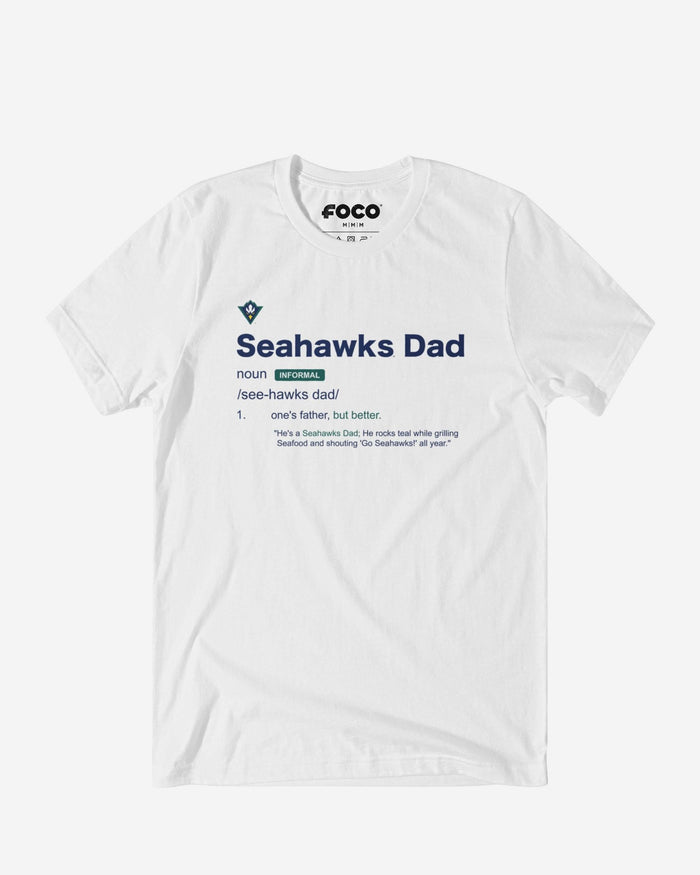 UNC Wilmington Seahawks Dad Definition T-Shirt FOCO S - FOCO.com