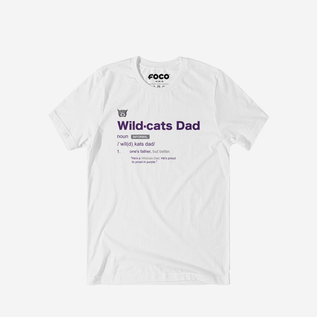 Weber State Wildcats Dad Definition T-Shirt FOCO S - FOCO.com