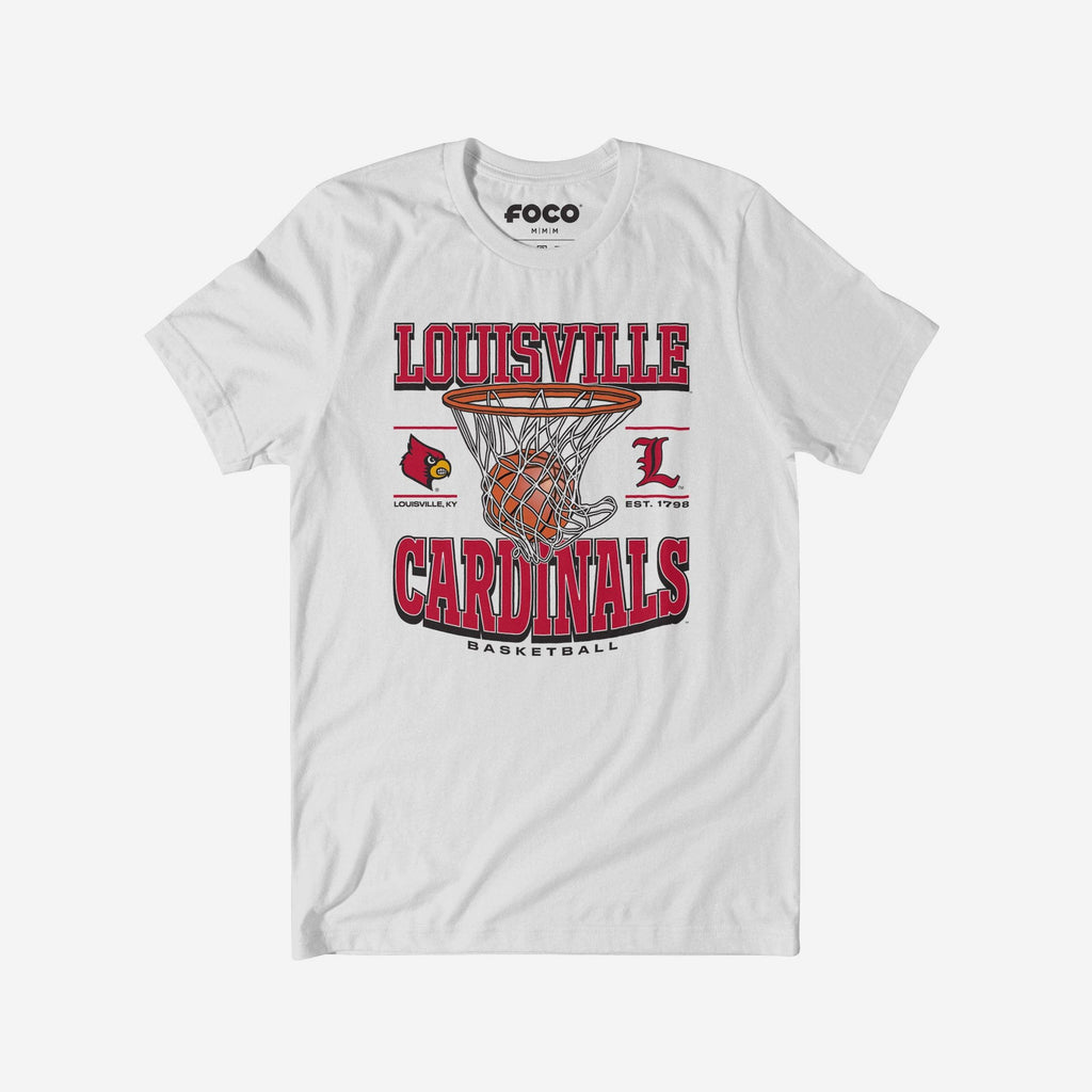 Louisville Cardinals Game Time T-Shirt FOCO S - FOCO.com