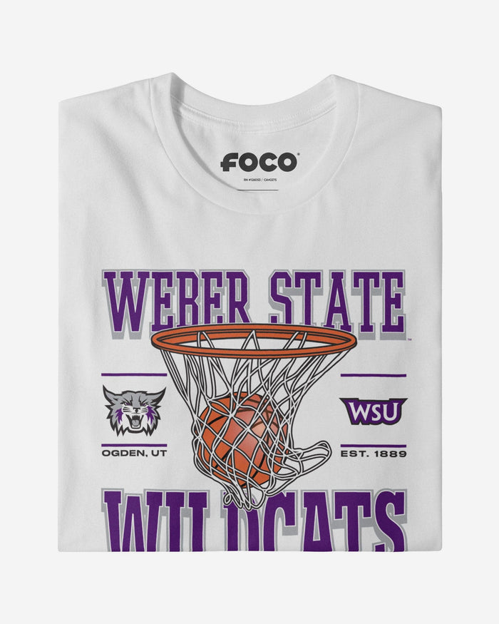 Weber State Wildcats Game Time T-Shirt FOCO S - FOCO.com