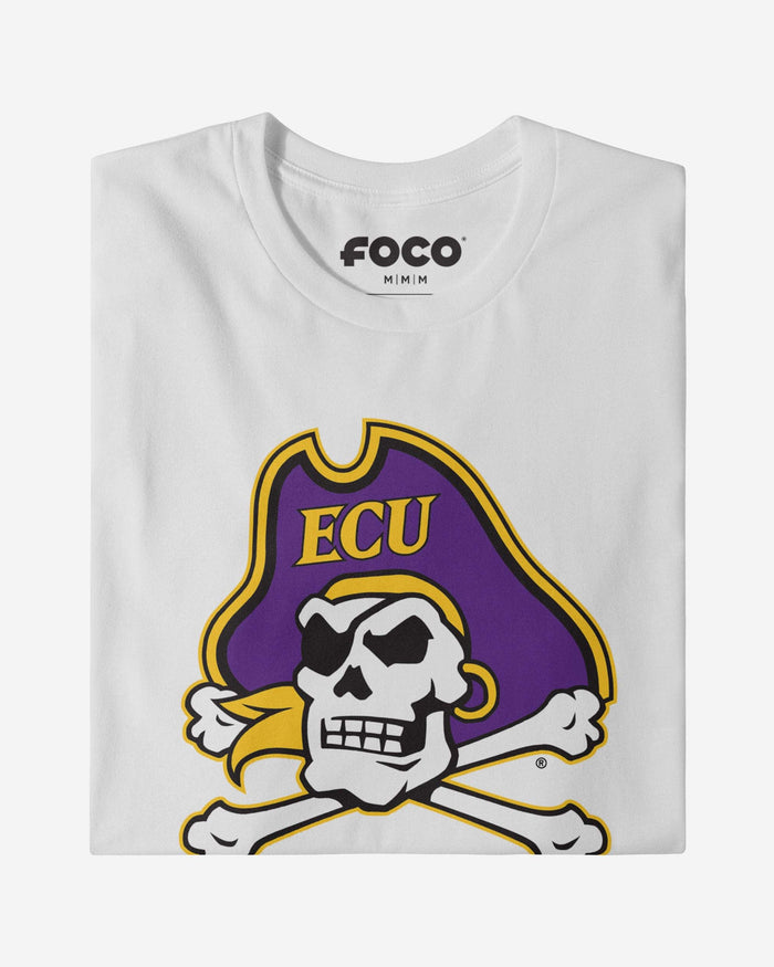 East Carolina Pirates Primary Logo Long Sleeve T-Shirt FOCO - FOCO.com