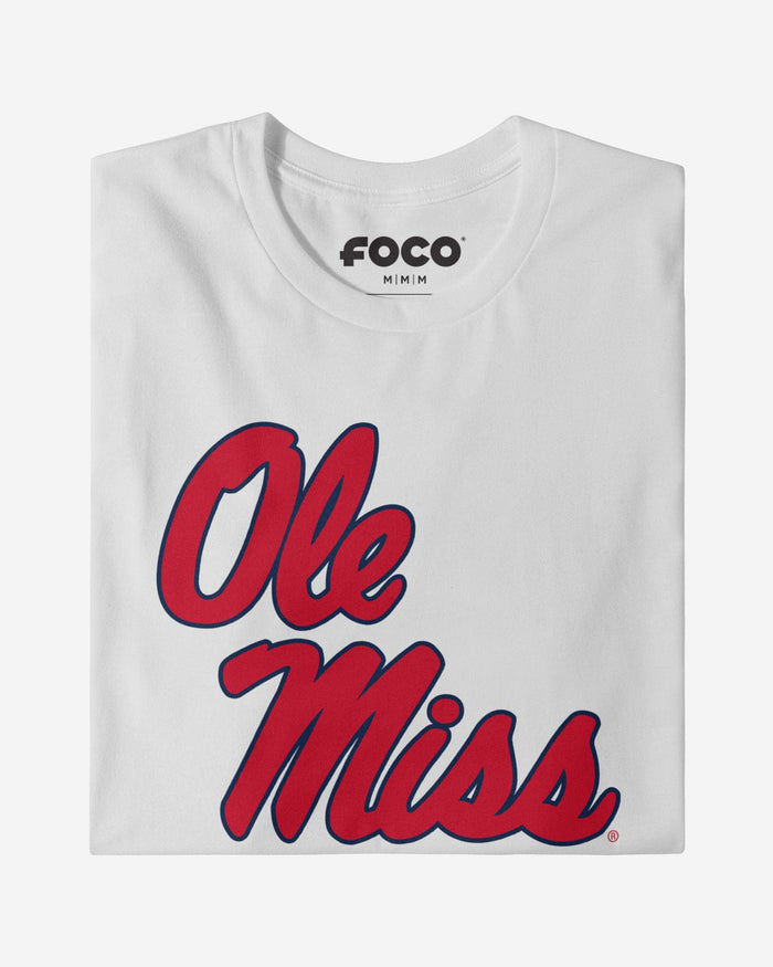 Ole Miss Rebels Primary Logo Long Sleeve T-Shirt FOCO - FOCO.com