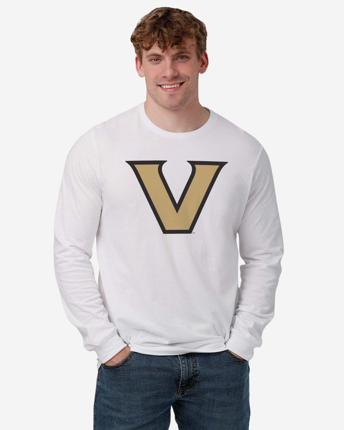 Vanderbilt Commodores Primary Logo Long Sleeve T-Shirt FOCO - FOCO.com