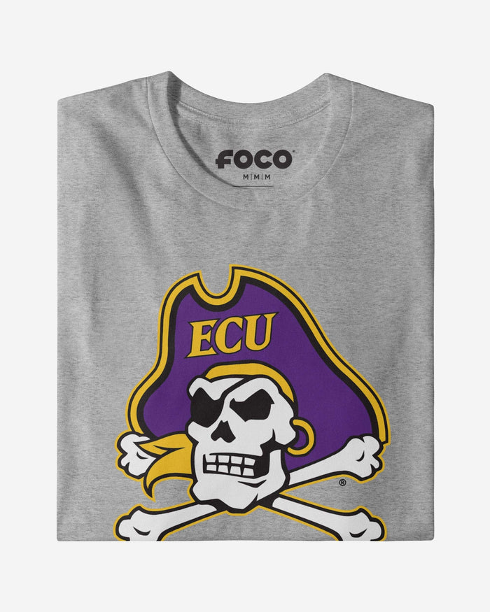 East Carolina Pirates Primary Logo Long Sleeve T-Shirt FOCO - FOCO.com