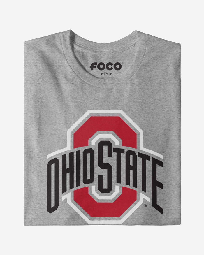 Ohio State Buckeyes Primary Logo Long Sleeve T-Shirt FOCO - FOCO.com