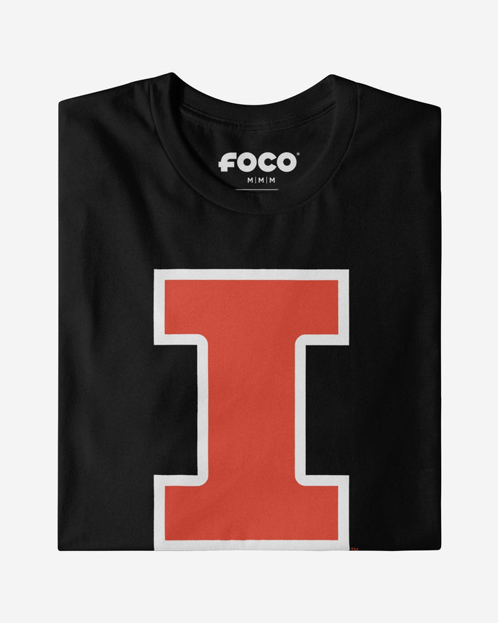 Illinois Fighting Illini Primary Logo Long Sleeve T-Shirt FOCO - FOCO.com