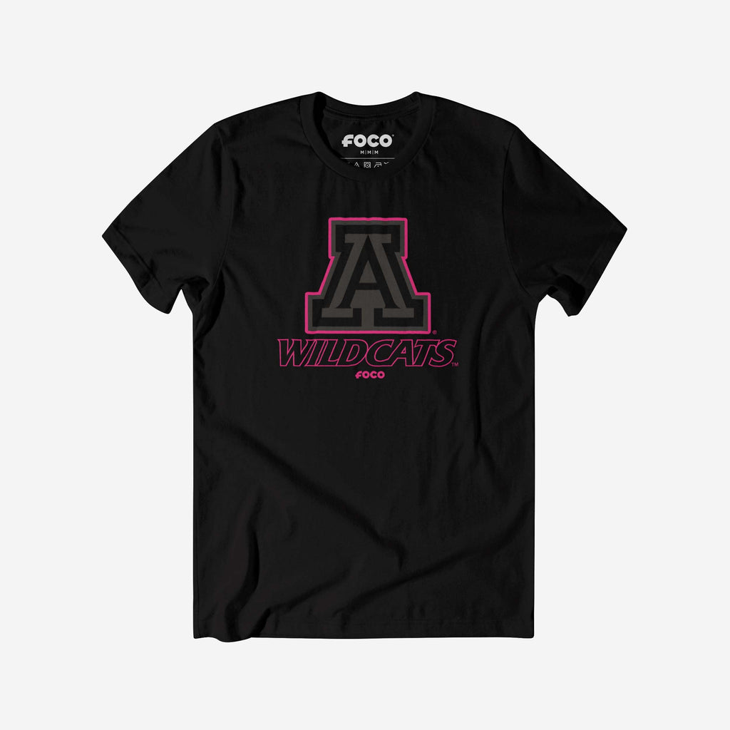 Arizona Wildcats Highlight Reel T-Shirt FOCO Black/Neon Pink S - FOCO.com