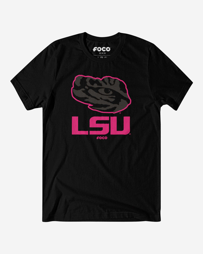 LSU Tigers Highlight Reel T-Shirt FOCO Black/Neon Pink S - FOCO.com