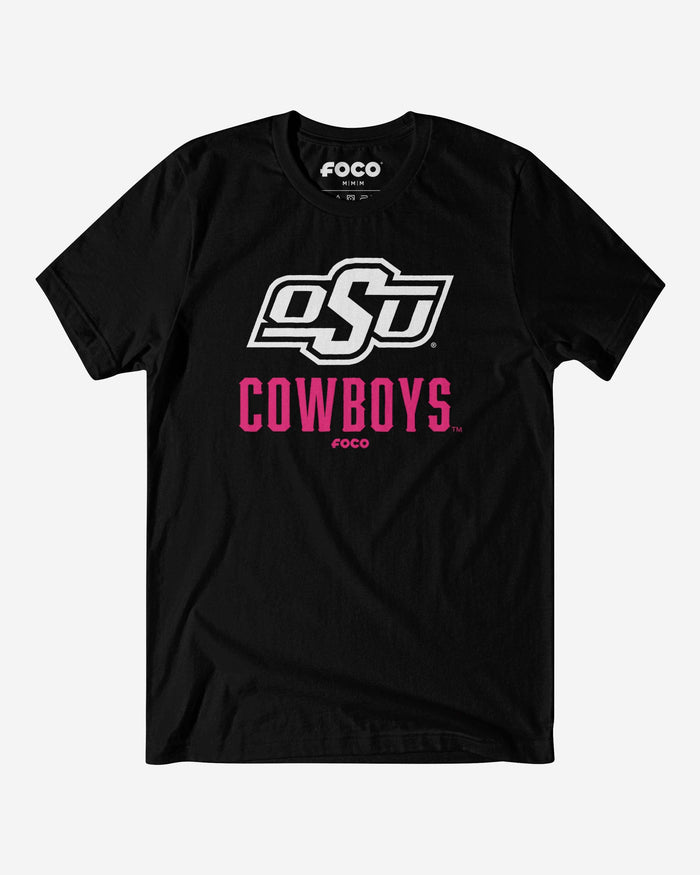 Oklahoma State Cowboys Highlight Reel T-Shirt FOCO Black/Neon Pink S - FOCO.com