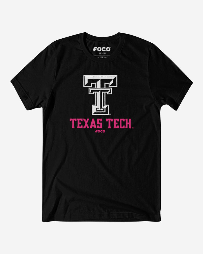 Texas Tech Red Raiders Highlight Reel T-Shirt FOCO Black/Neon Pink S - FOCO.com