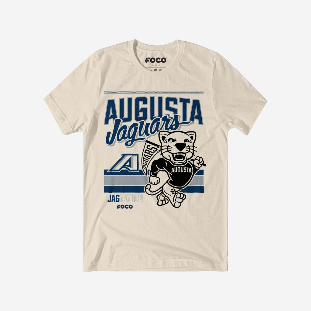 Augustus the Jaguar Augusta Jaguars Retro Logo Mascot T-Shirt FOCO S - FOCO.com