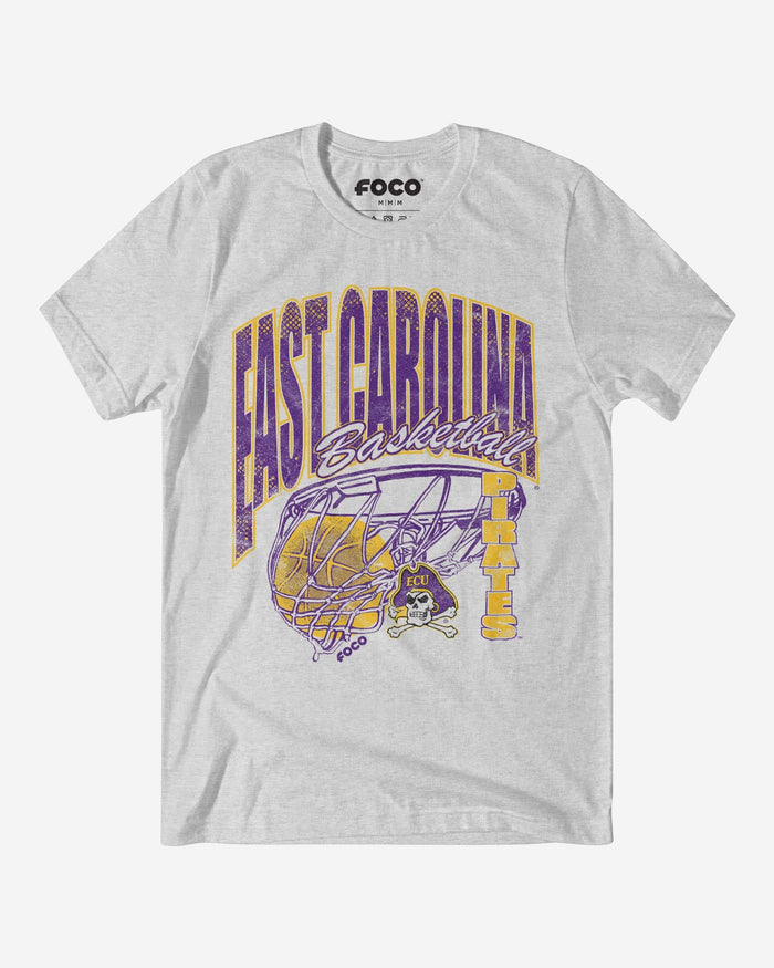 East Carolina Pirates Script Swish T-Shirt FOCO S - FOCO.com